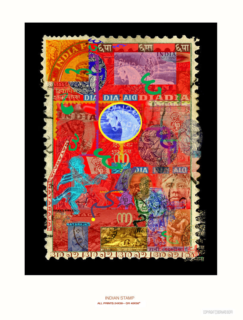 Stamp Prints $500.00 18 x24 - 16 x 20 www.bernardboffi.com