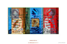 Canadian Triptich and Diptich Fine Art "Stamp Print Series" on sale now $500.00 www.bernardboffi.com